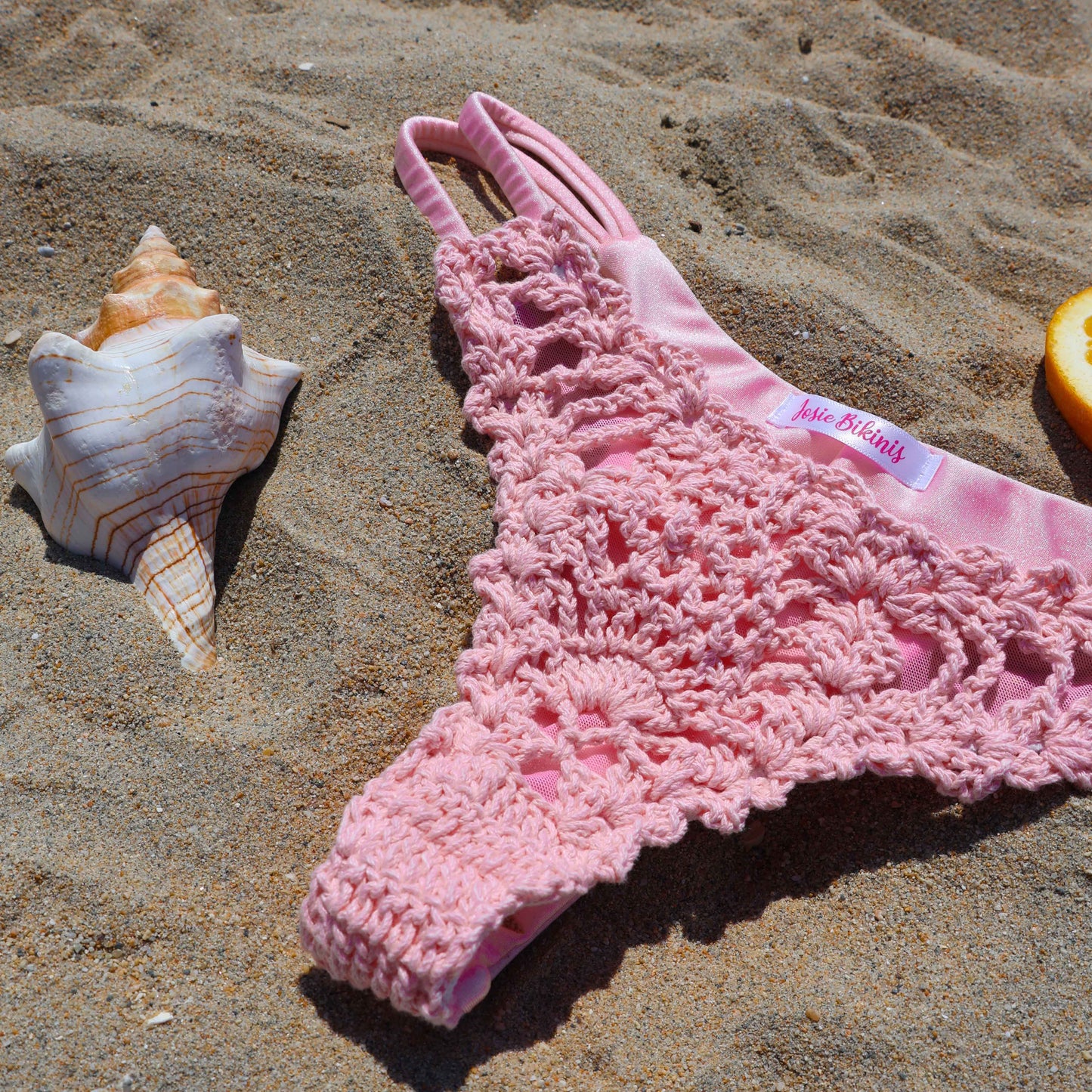 PEACH BIKINI SET